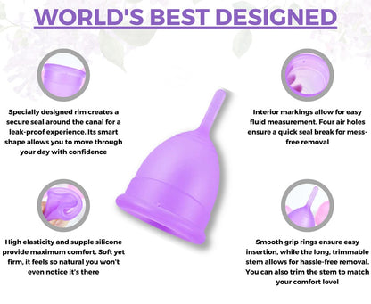 Fluxella Menstrual Cup | Stop Buying Pads